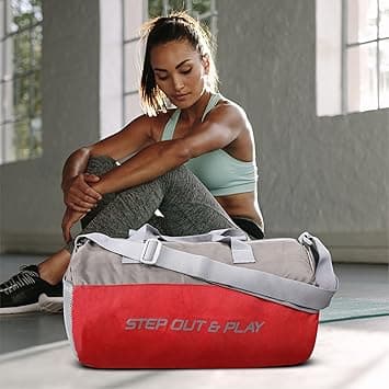 Nivia Polyester Beast-3, Unisex Gym Bags, Shoulder Bag for Men & Women, Carry Gym Accessories, Fitness Bag, Sports & Travel Bag, Sports Kit on Amazon.ae - Price Tracker