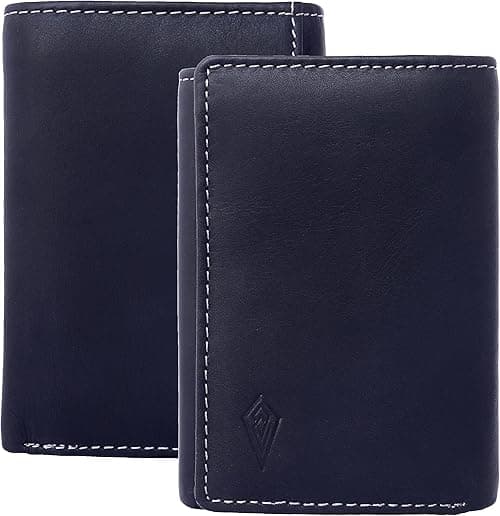 IMPERIOUS Men's Genuine Leather tri-Fold Wallet (Black) on Amazon.ae - Price Tracker