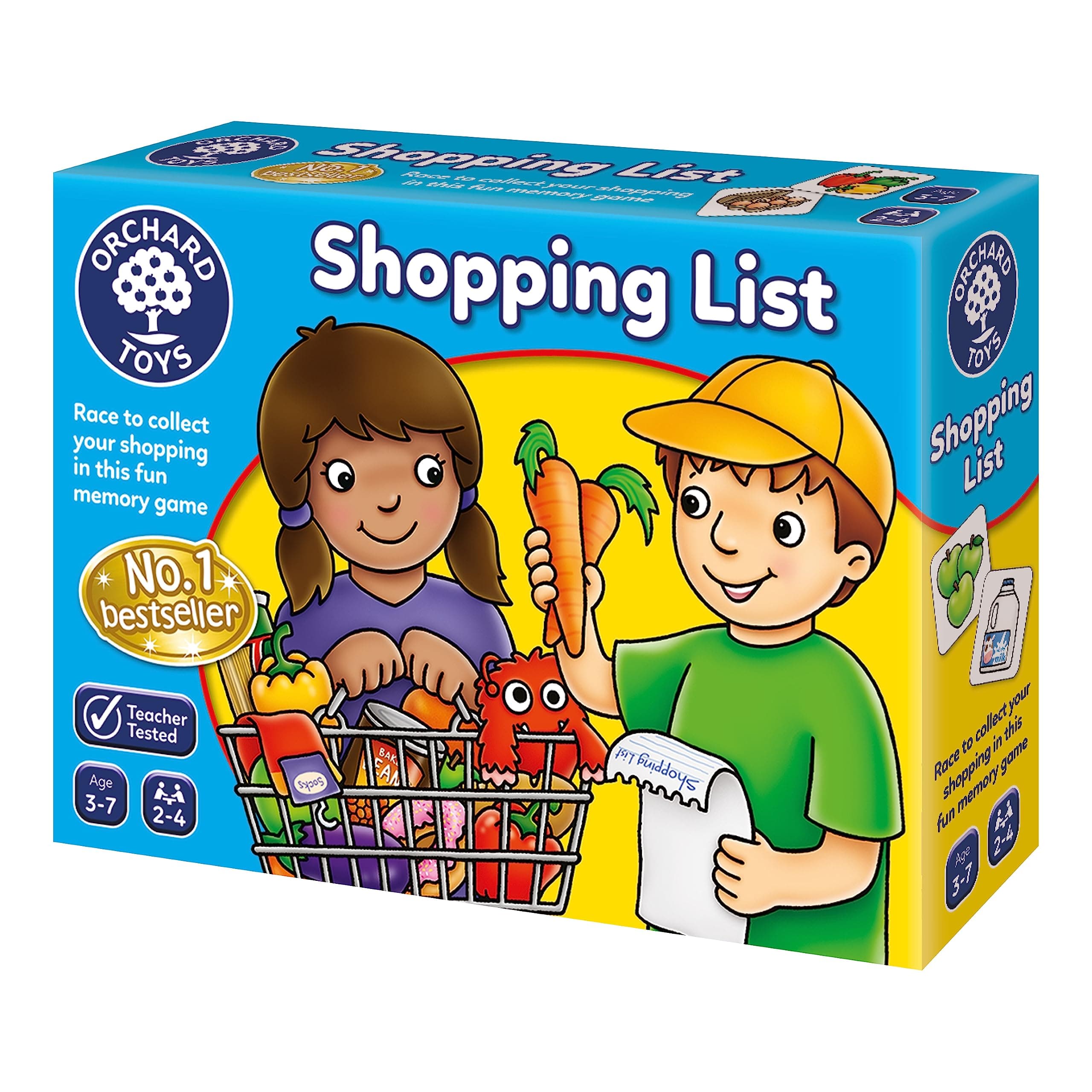 Orchard Toys Shopping List Memory Game - Matching and Memory Games for 3 Year Olds and Up - Kids Educational Toys and Learning Games - Children and Toddler Board Games Ages 3 to 7-2 to 4 Players on Amazon.ae - Price Tracker