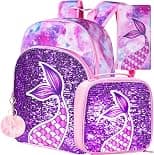 Kids Backpack for Girls, Unicorn Toddler Prechool Bookbag and Lunch Box - Best Deal Finder