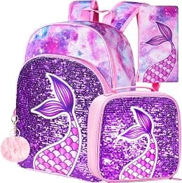 Kids Backpack for Girls, Unicorn Toddler Prechool Bookbag and Lunch Box - Best Deal Finder