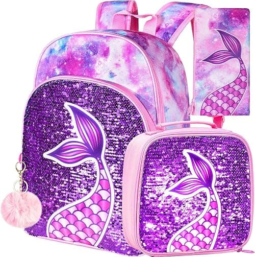 Kids Backpack for Girls, Unicorn Toddler Prechool Bookbag and Lunch Box on Amazon.ae - Price Tracker