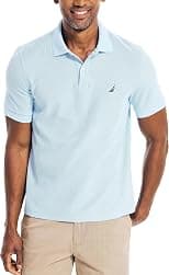 Nautica Men's Classic Short Sleeve Solid Polo Shirt - Best Deal Finder