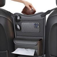 YelaJoy Car Organizer Storage Between Seats, Headrest Hanging Storage Bag Pocket Purse Holder Snack Holder Automotive Console Organizer for Travel, Driving on Amazon.ae - Price Tracker