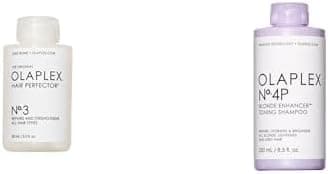 Bundle of Olaplex Hair Perfector + Olaplex No. 4P Blonde Enhancer Purple Toning Shampoo on Amazon.ae - Price Tracker