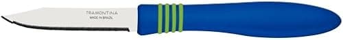 Tramontina Cor&Cor 3" Vegetable and Fruit Knife with Stainless-Steel Blade and Blue Polypropylene Handle Made In Brazil on Amazon.ae - Price Tracker