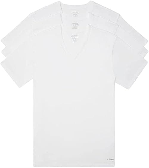 Calvin Klein mens 100% Cotton T-shirt Packs Underwear (pack of 3) on Amazon.ae - Price Tracker