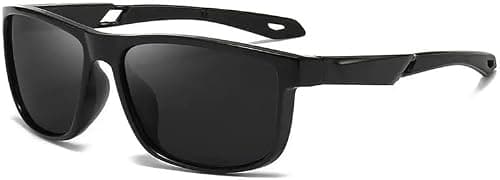 Men’s and Women’s Polarized Sunglasses – Square Frame, TAC Lens, Lightweight Design for Outdoor Sports and Driving على Amazon.ae - متتبع الأسعار