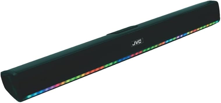 JVC 2.0 CH Bluetooth Soundbar with Built-in Battery, LED Display, 400W PMPO Output, USB & AUX Connectivity – TH-N324B on Amazon.ae - Price Tracker