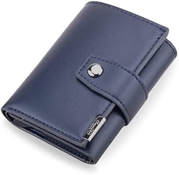 Classic Milano® RFID Blocking Faux Leather Wallet for Men and Women | Card Holder Wallet Pop-up, Credit Card Holder for Men | Wallet for Men & Women’s Card Wallet (Blue (K1802-1555#)) on Amazon.ae - Price Tracker