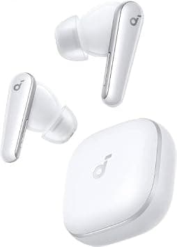 New An.ker Liberty 5 Earbuds, 9.2mm Wool-Paper Diaphragm Drivers, Adaptive ANC 3.0, 6 Mics with Al, Audio, HearID 4.0, Bluetooth 5.4, IP55 Water and Dust-Resistant, White Orginal على Amazon.ae - متتبع الأسعار