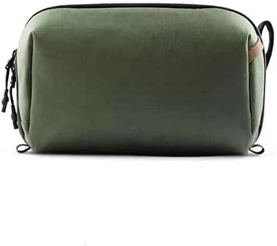Skycare Wash Pouch Hanging Toiletry Bag for Men, Waterproof Dopp Kit Travel Makeup Bag Organizer for Toiletries & Cosmetics (Green) on Amazon - Best Deal Finder