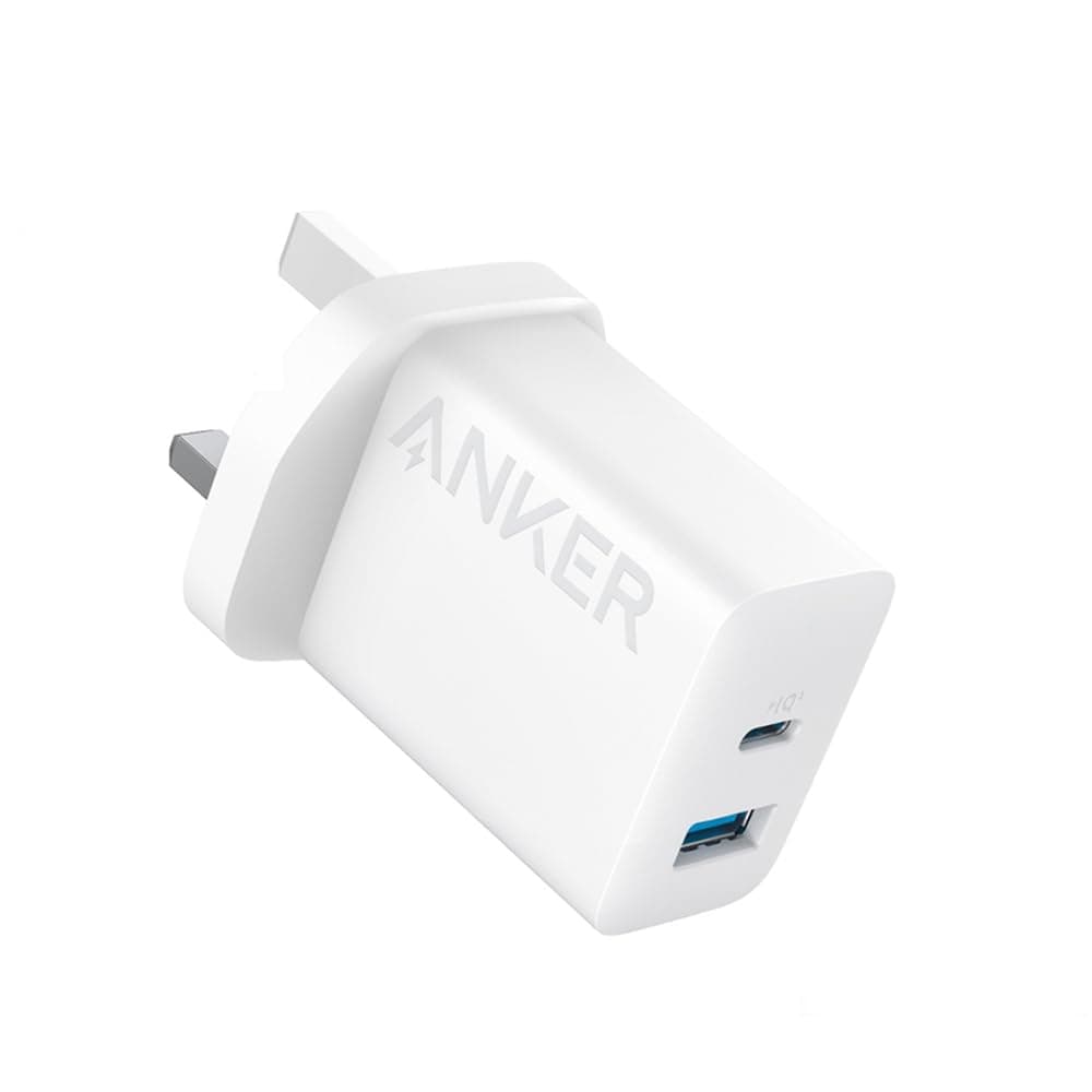 Anker USB C Plug, iPhone Charger, 20W Dual Port USB Fast Wall Charger, USB C Charger Block for iPhone 16/16 Pro/16 Pro Max/15/14/13/12, iPad Pro, AirPods, and Samsung S25/S24 (Cable Not Included) on Amazon.ae - Price Tracker