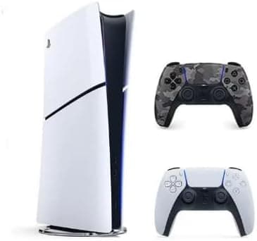 Sony PlayStation 5 Slim Digital Edition with Extra Dualsense Grey Camouflage Controller - International Version on Amazon.ae - Price Tracker