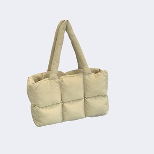 Large Capacity Fashionable Tote Bag - Quilted Down Tote, Versatile Shoulder Bag on Amazon.ae - Price Tracker
