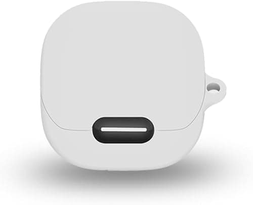 Silicon Case Cover Compatible with soundcore by Anker Liberty 4 NC Wireless Earbuds, Protective Skin with Carabiner, with Hole for Charging, White on Amazon.ae - Price Tracker