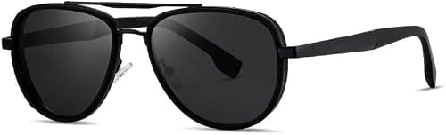 Fashion Polarized Sunglasses for Men UV Protection Metal Frame on Amazon - Best Deal Finder
