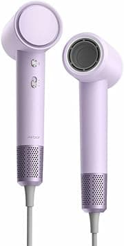 Airbot HD188A Purple - High-Speed Hair Dryer with 200mil Negative Ions, RGB LED Ring, Low Noise, Dual-Speed, Travel-Friendly & Stylish Design on Amazon.ae - Price Tracker