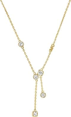 Michael Kors Women's Semi precious with spring ring closure drop necklace - Amazon.ae Price Tracker