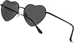 Polarized Heart Sunglasses for Women Fashion Lovely Style Metal Frame UV400 Protection Lens - Amazon.ae Price Tracker