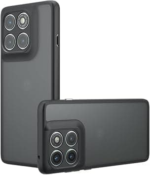 Lemxiee Case for Motorola Moto Edge 60 Pro Anti-Fingerprint/Non-Slip/Anti-Drop Soft Silicone + Frosted Acrylic on Amazon.ae - Price Tracker