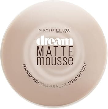 Maybelline Dream Matte Mousse Foundation, Sandy Beige, 18gm on Amazon - Best Deal Finder