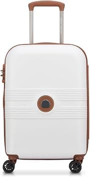Delsey Flanerie SE 55cm cabin trolley, Champagne, 4 spinner wheels, polycarbonate hard shell, expandable, TSA lock, dual handle, spacious interior, 5-year warranty on Amazon - Best Deal Finder