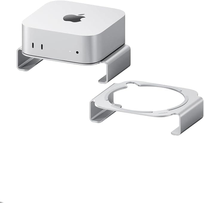 Hagibis Mac mini Stand Aluminum Alloy Mount for Mac mini M4/M4 Pro 2024 Ventilation Heat Dissipation Cooling Desktop Holder Accessories (MMS03) on Amazon.ae - Price Tracker