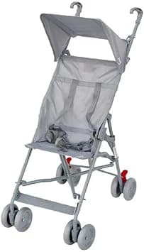 The Moon Brand Jet Baby Stroller – Lightest Baby Carrier Buggy – Travel Baby Item for Toddler 6m to 3yrs – Compact Pram w/ Extra Wide Canopy, Umbrella Fold, Easy Assemble Strap – Light Grey on Amazon - Best Deal Finder
