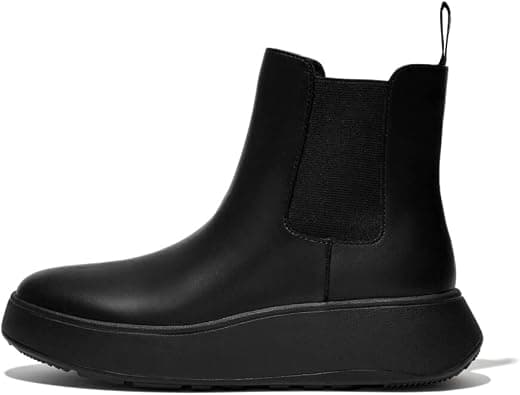 FitFlop F-mode Leather Flatform Chelsea Boots Women's Chelsea Boot on Amazon - Best Deal Finder
