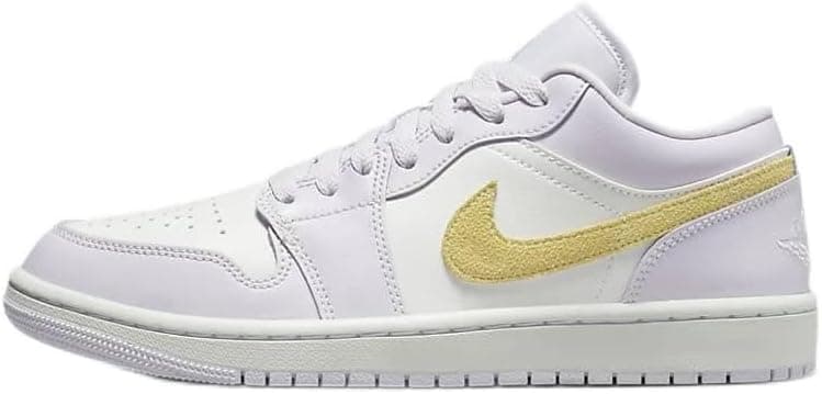 Jordan 1 Low Women Barley Grape/Lemon Wash-White DC0774-501 on Amazon.ae - Price Tracker