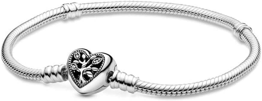 Pandora Moments Women's Sterling Silver Family Tree Clasp Chain Bracelet for Charms on Amazon.ae - Price Tracker