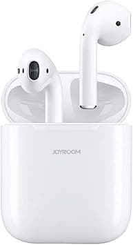JOYROOM JR-T03S TWS Semi In-Ear Earphones Wireless Earbuds And Equipped With Anti-Fingerprint Silicon Case With Power Box Standard Version - White - Amazon.sa Price Tracker