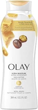 Olay Ultra Moisture Body Wash With Shea Butter 364Ml, White on Amazon.ae - Price Tracker