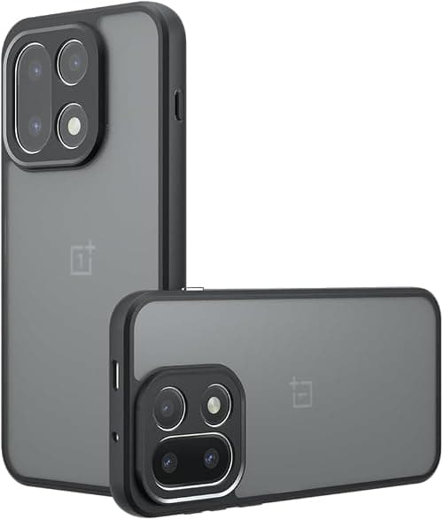 Lemxiee Cover for OnePlus 15 Case with Anti-fingerprint & Anti-Drop Flexible Silpere Case + Frosted Acrylic on Amazon.ae - Price Tracker