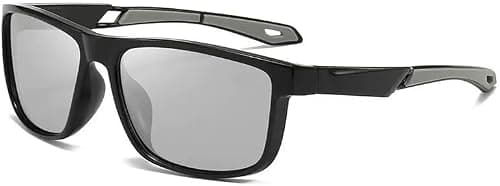 Men’s and Women’s Polarized Sunglasses – Square Frame, TAC Lens, Lightweight Design for Outdoor Sports and Driving on Amazon.ae - Price Tracker