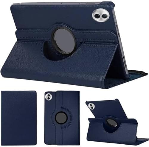 Vurtboly 360° Rotatable Case Compatible with Honor Pad 10 12.1inch 2025 Tablet Cover, PU Leather Case Multi-Angle Viewing Stand Protective Case Shockproof Cover for Honor Pad 10 12.1inch 2025 (Blue) on Amazon.ae - Price Tracker