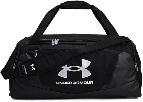 Under Armour UNISEX Undeniable DUFFLE BAG, Black/Black/Metallic Silver, OSFM on Amazon - Best Deal Finder