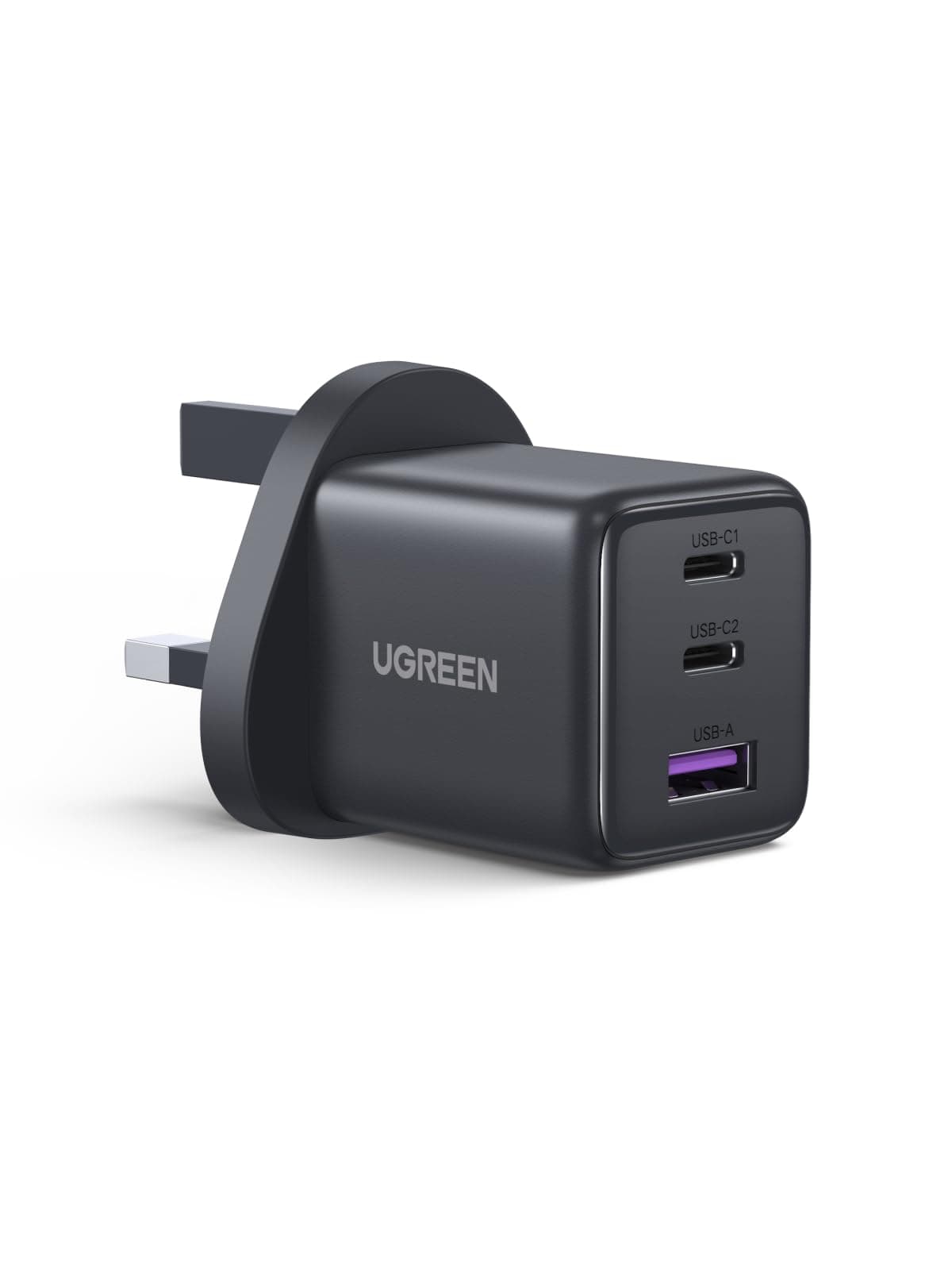 UGREEN USB C Charger 30W for iPhone 17 Pro Max Charger, 3 Ports, 38% Smaller Than Original, GaN Fast iPhone Adapter Type C 4-Security Protection USB C Adapter for iPhone 16/15/14, Samsung, iPad on Amazon.ae - Price Tracker