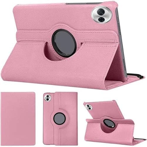 Vurtboly 360° Rotatable Case Compatible with Honor Pad 10 12.1inch 2025 Tablet Cover, PU Leather Case Multi-Angle Viewing Stand Protective Case Shockproof Cover for Honor Pad 10 12.1inch 2025 (Pink) on Amazon.ae - Price Tracker