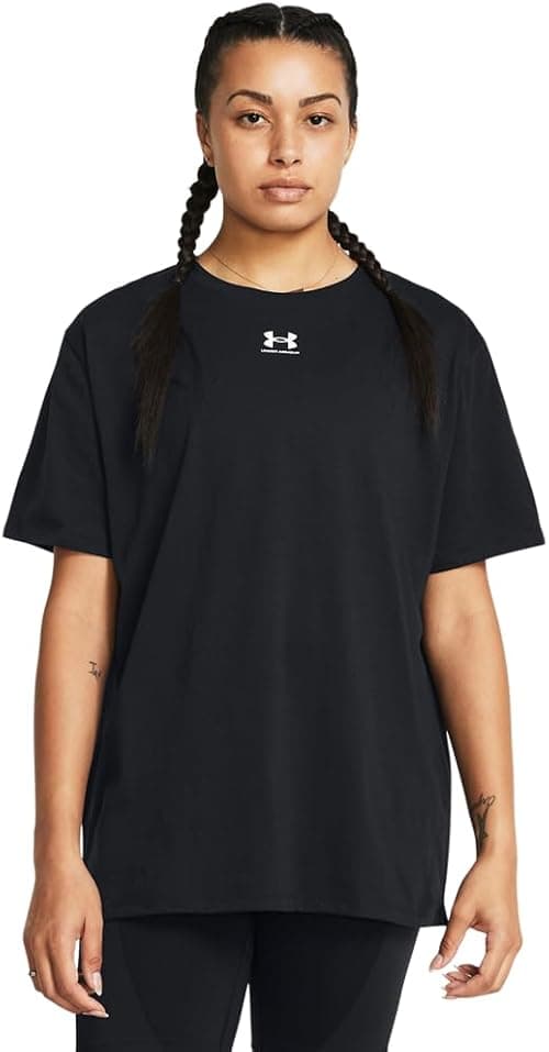 Under Armour womens Essential Oversize Short Sleeve T-shirt T-shirt on Amazon - Best Deal Finder