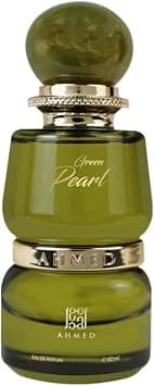 Ahmed Al Maghribi Green Pearl 80ML | Longlasting Unisex | Apple | Cedarwood | Citrus accord on Amazon.ae - Price Tracker