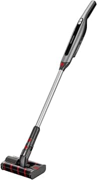 Geepas Cordless 2-in-1 Stick & Handheld Vacuum Cleaner – HEPA Filter, Double Roller Brush, LED Display, 120W Powerful Suction (GVC19062UK) on Amazon - Best Deal Finder