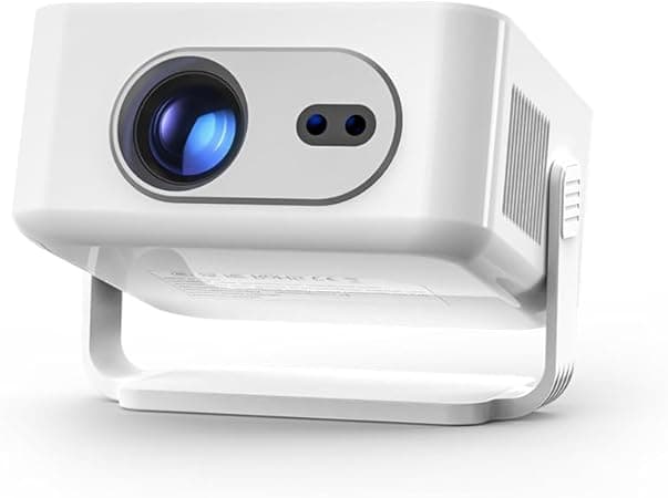 Mini Projector with Auto Focus & Vertical Keystone, WiFi 6 and Bluetooth 5.4, 180°Rotatable 4K Support Portable Proyector for Home Bedroom Outdoor Projectors HY300 Max on Amazon.ae - Price Tracker
