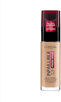 L'Oreal Paris, Infallible 32hr Freshwear Foundation 140 Golden Beige on Amazon.ae - Price Tracker