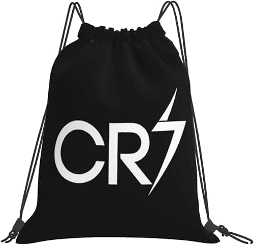 EZB Football Legend CR7 Drawstring Backpack | 36x30cm Midi Sized | Multi-Use: Sports Kits, PE Kits, Gym, Lunch, Holiday, Beach, Soccer Pump Bag | Ronaldo on Amazon.ae - Price Tracker