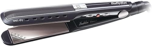 BaByliss SA ST229SDE Ceramic Titanium Straightener, Black on Amazon.ae - Price Tracker