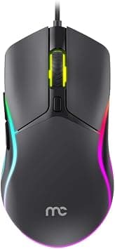 MYCANDY GM-E100 Gaming Mouse | 8000 DPI Adjustable | RGB Lighting | Ergonomic Design | Black on Amazon - Best Deal Finder