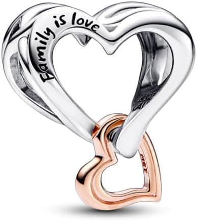 Pandora Two-tone Openwork Infinity Heart Charm on Amazon - Best Deal Finder