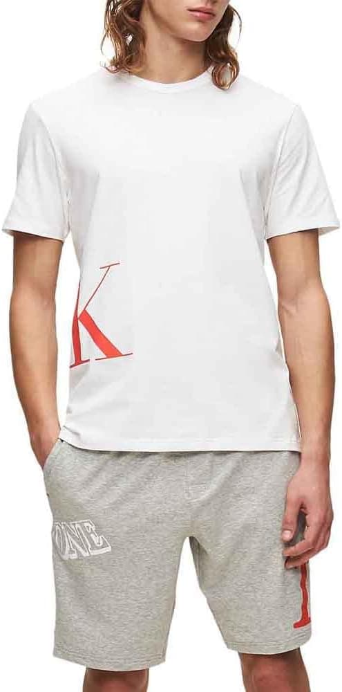 Calvin Klein Mens S/S CREW NECK T-Shirt (pack of 1) on Amazon.ae - Price Tracker